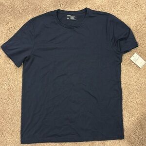 Public Opinion Men’s T Navy and Textured